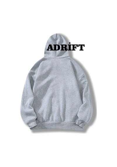 Tarzsokak Unisex Amed Sweatshirt Hoodie Kapşonlu Gri