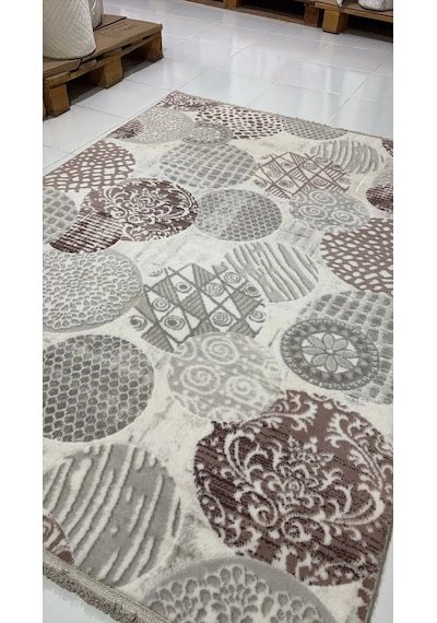 Merinos Halı Akrilik Dokuma 120x170 Cm Renkli