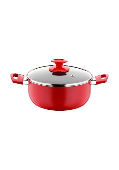 Papilla Redio 28 CM Tencere. Kırmızı