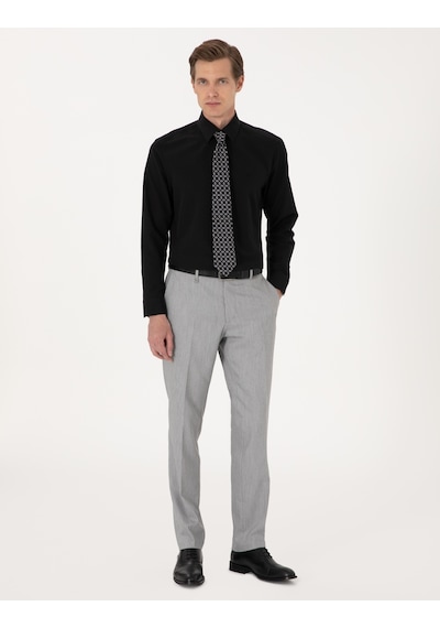 Pierre Cardin Erkek Siyah Gömlek Basic 50316742-vr046 Siyah