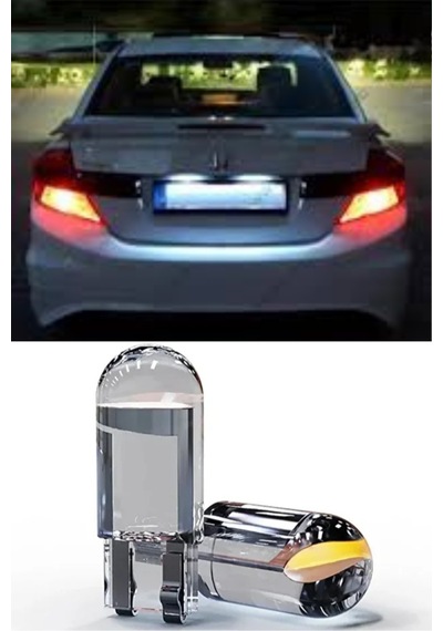 Honda Civic Fb7 Plaka Aydınlatma Seti Özel Cob Led