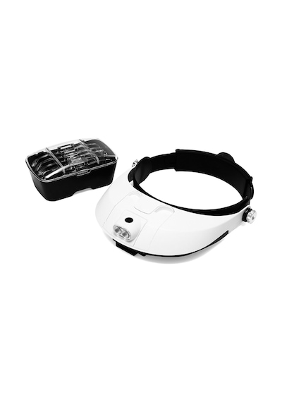 Microcase Mg81001-G Al2322 Gözlük Tipi Işıklı Kafa Büyüteci 5 Farklı Lens