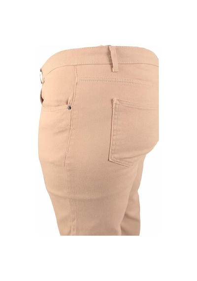Starbattal Büyük Beden Klasik 5 Cep Gabardin Pantolon 11915 Bej Bej