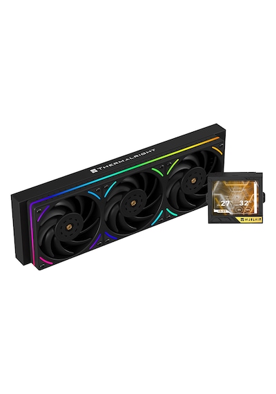 Thermalright Mjolnir Vision 360 Ub Pro Argb Black 360mm Intel-amd Uyumlu İşlemci Sıvı Soğutucu 360 MM