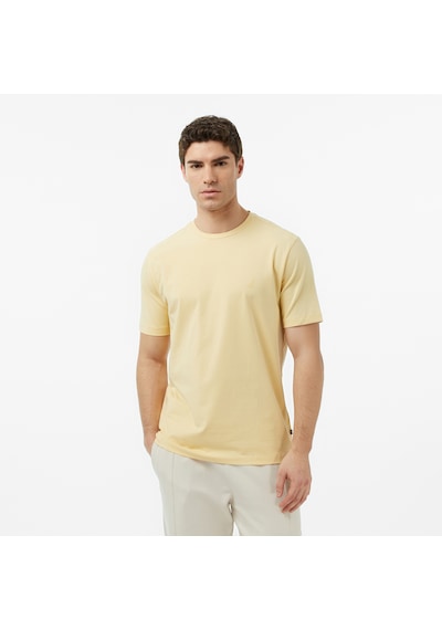 Nautica Erkek Sarı Regular Fit T-shirt Düz V65361t Sarı