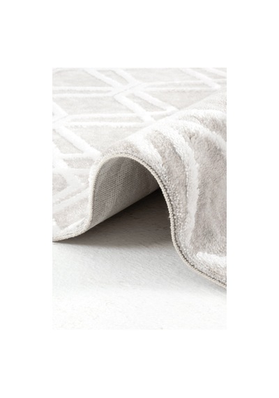 Hoom Rugs Eliza Plus 4331 Beyaz Modern Salon Halısı Beyaz Gri
