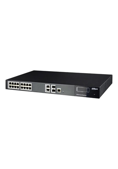 Dahua 16 Kanal 2 Katmanlı Yönetilebilir Switch 16fe + 2ge Sfp + 2ge