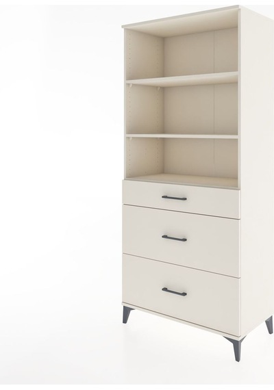 Hyperion Dolap 3 Raflı 3 Çekmeceli 88x44x195 Aytaşı-aytaşı Aytaşı
