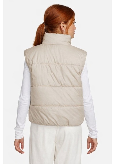Nike Therma Fit Synthetic Fill Womens Vest Sentetik Dolgulu Kadın Yelek Krem
