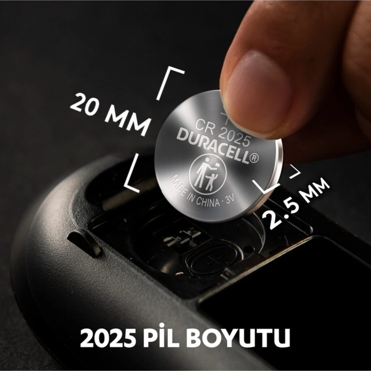 Cr2025 / Dl 2025 Düğme Pil 5 Adet