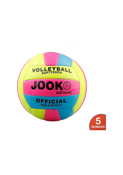 Jook Jooko Voleybol Topu 3 Astar Voleybol Topubsf-012 Çok Renkli Renli