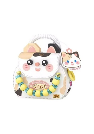 Lz-8843 Kedi Figürlü Meyve Çantası 360 Parça Block Oyuncak