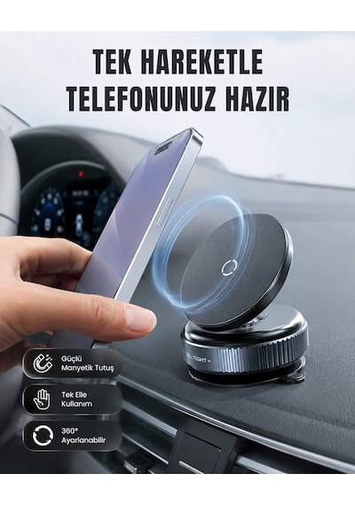 16 Mıknatıslı Araç Telefon Tutucu Kaymaz Ve Güvenli 18145869