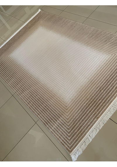 Padişah Halı Safir 74774 070 Serisi Akrilik Salon Oturma Yatak Odası Halısı Kahve