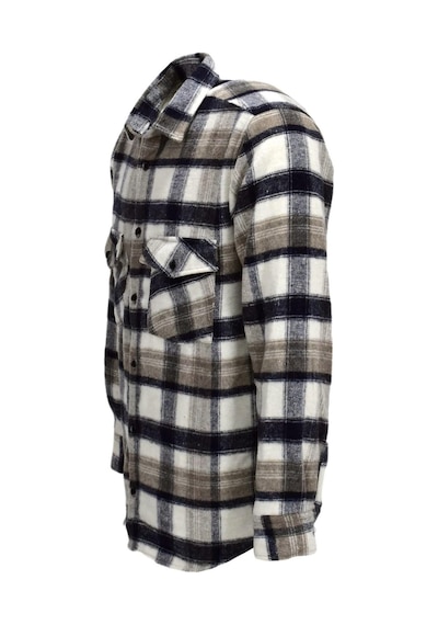 Erkek Çift Cepli Kapaklı Regular Fit Oduncu Gömlek Bgl-st03256 001