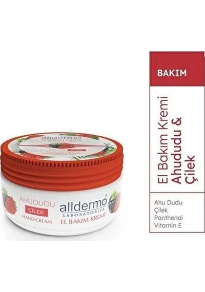 Alldermo El Kremi Ahududu Ve Çilek 150 Ml