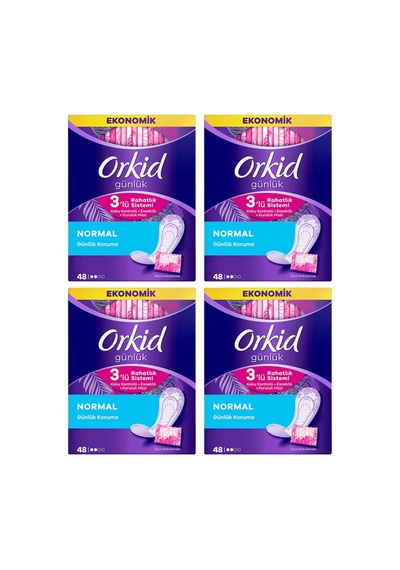 Günlük Normal 48 Li 4 Paket Toplam 192 Adet