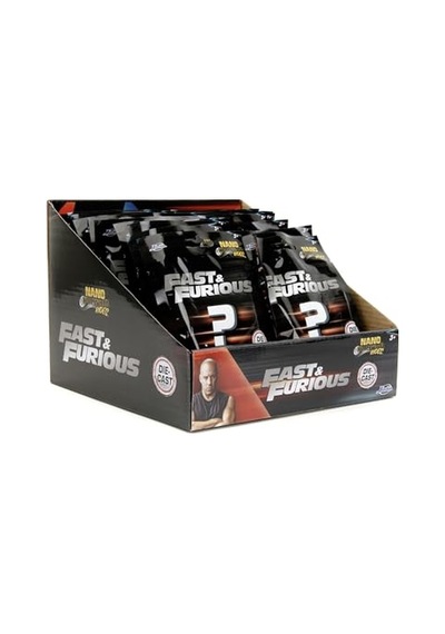 253201008 Fast Furious Blind Nano Figür Sürpriz Paket 1 Adet Sürpriz Araba İçerir