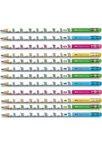 Crown Silgili Yuvarlak Kurşun Kalem 12 Li Paket Nocolor-d3ef2c5c