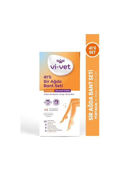 Vi-vet Sir Ağda Bant Seti Portakal, 41 Adet Diğer