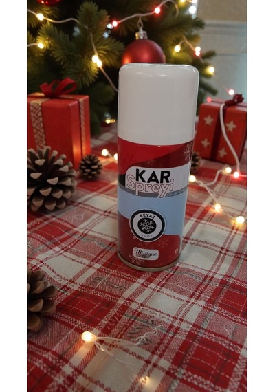 Yılbaşına Özel Çam Agaçı Kalıcı Kar Spreyi 150 Ml