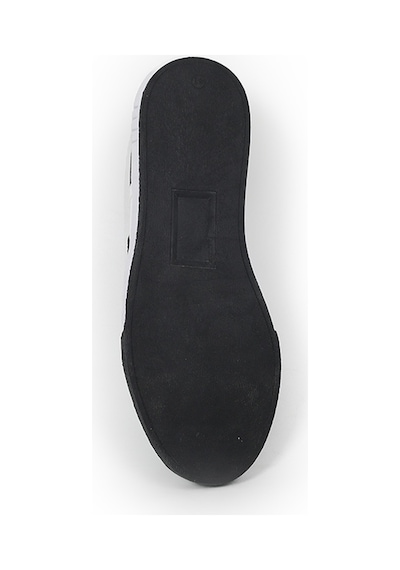 Wıgo Black Siyah Beyaz Sneaker Erkek Deri Ayakkabı 001