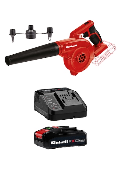 Einhell TE-CB 18/180 Li, Akülü Üfleme Seti (2,5 Ah Akü ve Şarj Cihazı Dahildir)