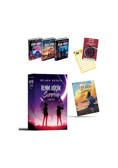 Benim Küçük Sırrım Seti - 3 Kitap Takım - Hediyeli Özel Kutu - Dilara Keskin - Ephesus Yayınları