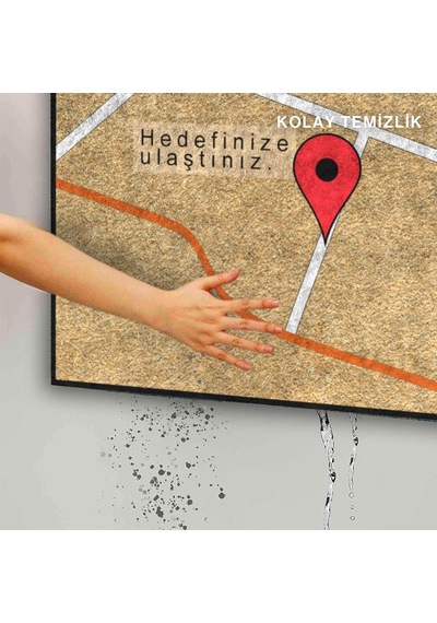 Kapı Önü Paspası - Modern Ve Şık Kapı Paspası Ev, Ofis Ve Dış Mekân Kullanımı İçin Ev Lokasyonu 40x60 Diğer