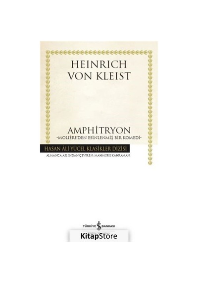 Kitapstore- Amphitryon Ciltli / Heinrich Von Kleist
