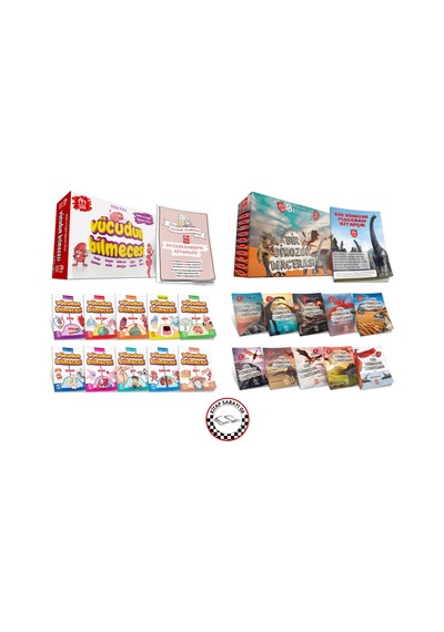 2.VE 3.SINIFLAR İÇİN MODEL YAYINLARI VÜCUDUN BİLMECESİ + BİR DİNOZOR MACERASI ( KİTAPSARAYI06 )
