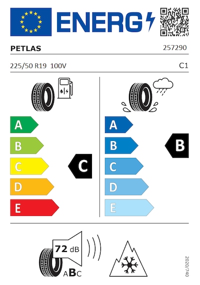 Petlas 225/50 R19 100V Reinf. Snowmaster 2 Sport Kış Lastiği 2026