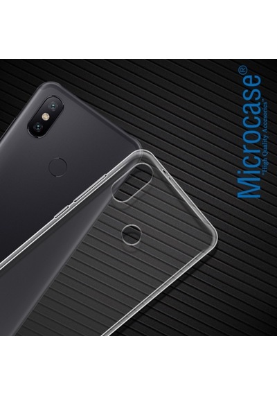 Xiaomi Mi A2-6X Ince 0.2 Mm Soft Silikon Kilif + Tempered Cam 266295831 - Seçenek / Cam Koruma-Cam Istiyorum