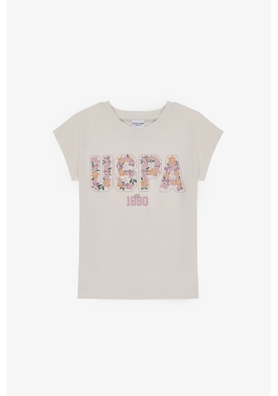 U.S. Polo Assn. U.s. Polo Assn. Kız Çocuk Ekru Pijama Takım 50326438-vr019 Ecru