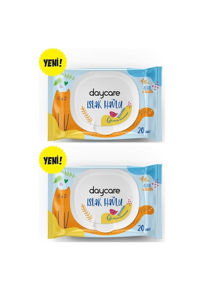 Islak Havlu 20'li X 2 Paket 2'li