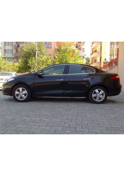 Renault Fluence Krom Cam Çıtası 4 Parça 2010 ve Sonrası