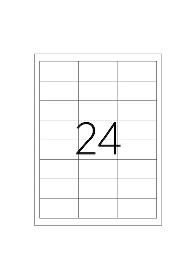 Tanex Tw-2533 Laser Etiket 64.6X33.8 MM