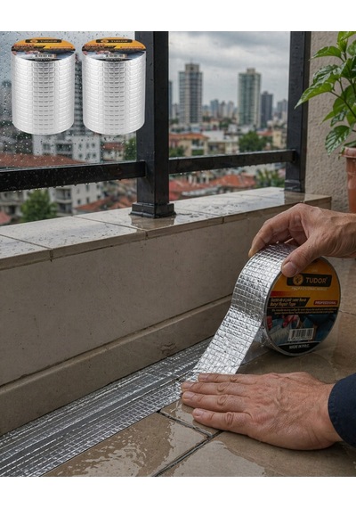 2 Li Set Çok Amaçlı Tamir Bandı Çatı Pvc Boru İzolasyon Bandı - Lisinya
