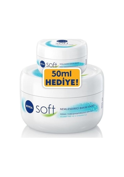 Soft Nemlendirici Krem 300 Ml + 50 Ml Hediyeli