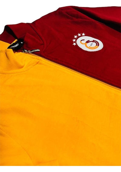 Galatasaray Dik Yaka Tam Fermuar 5 Yıldızlı Sarı Kırmızı Sweat Gs Aslan Baskılı Ahşap Kutulu Kırmızı - Sarı Galatasaray Dik Yaka Tam Fermuar 5 Yıldızlı Sarı Kırmızı Sweat Gs Aslan Baskılı Ahşap Kutulu Kırmızı - Sarı