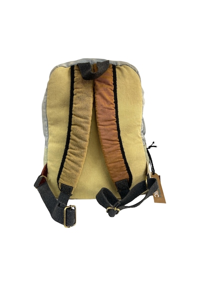 Old Cotton Cargo Kaliteli Vintage Salaş Disayn Günlük Gezi Spor Sırt Çantası Matanza Bag 30x42cm Siyah