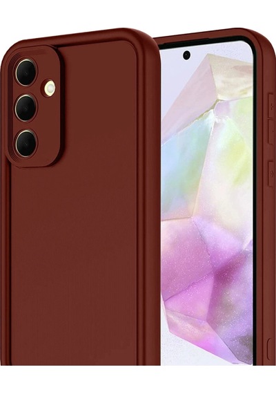 Samsung Galaxy Uyumlu  A17 5g Viera Silikon Bordo