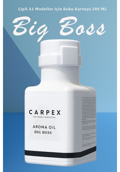 Carpex A1 Çipli Modeller İçin 200 Ml Big Boss Koku Kartuş A1 Pro 900-x Ve A1 Eco-x Modeller İçin Uyumludur Karışık