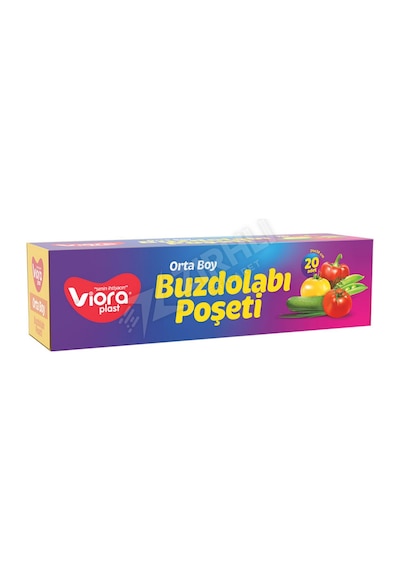 Viora Buzdolabı Poşeti Orta Boy 20'li