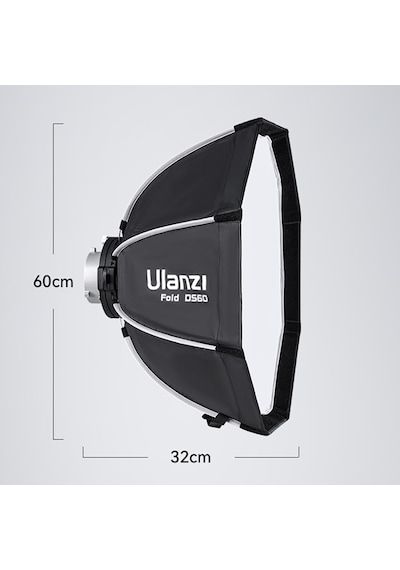 Ulanzi DS60 L067 60 Cm Bowens Mount Octagon Softbox