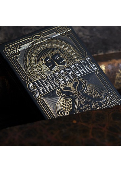 Npcc Shakespeare Black Premium Oyun Kağıdı Limited Edition Koleksiyonluk İskambil Kartları
