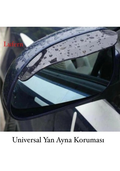 Premium Araba Ayna Koruması 2 Adet Yağmur Kar Rüzgar Koruyucu Yan Dikiz Ayna Toz Görüş Kalitesi
