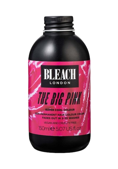 Bleach London The Big Pink Super Cool Colour 150 Ml Vegan Geçici Pembe Saç Rengi