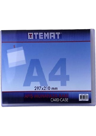 Temat A4 Afiş Muhafaza Kabı 273244