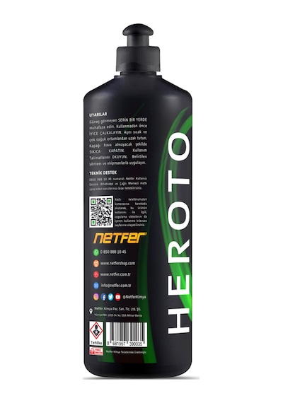 Netfer Heroto Orta Çizik  Pasta 1 L